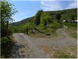 Planina Polog - Mrzli vrh above Planina Pretovč